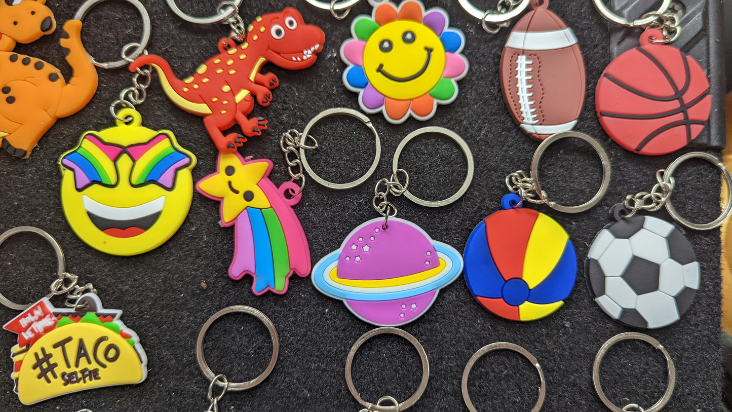 Kids Keychains || Back To School || Genuine Crystals || Good Vibes